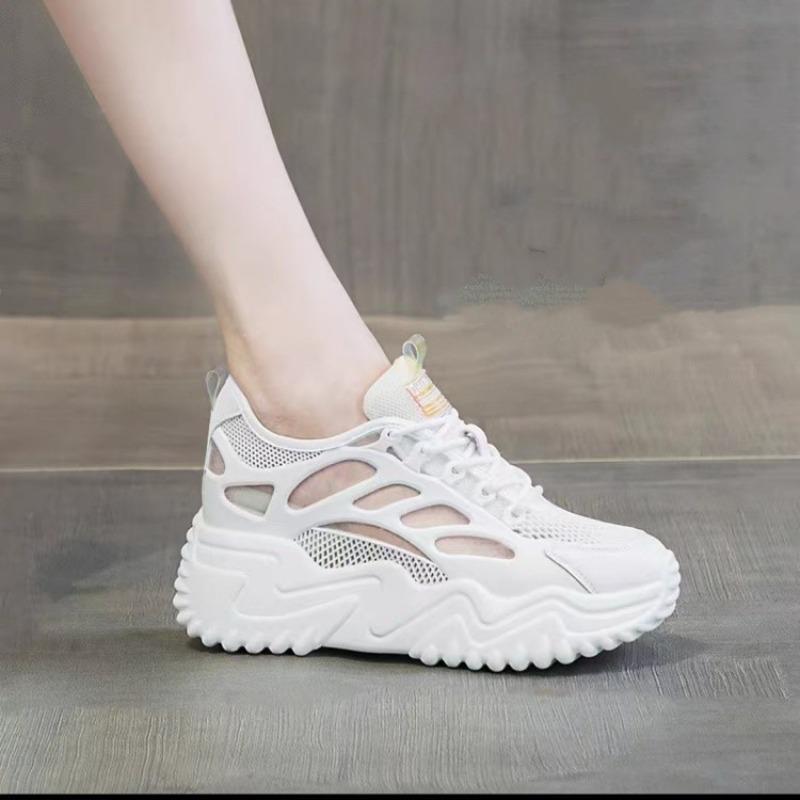 2025 Women's Casual Flats Sports Shoes Mesh Breathable  Trainers Ladies Shoes Female Sneakers for Women Basket Tenis