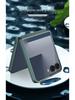 GKK Solid Color Anti-drop PC Case for Samsung Z Flip7 - Large Window, Skin-feel, Cross-border, Foldable Screen Protection