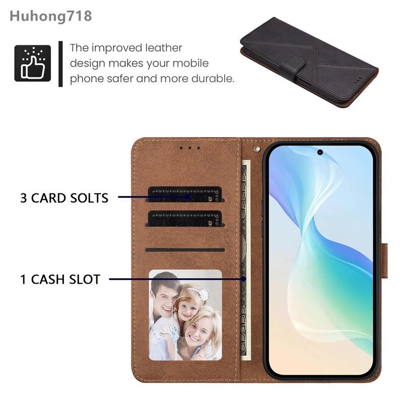 For Tecno Spark 50 Pro Spark GO 1 1S 2 3 2020 2021 2022 2023 2024 2025 4G 5G Case Pu Leather Wallet Folio Flip Cover Card Holder Stand