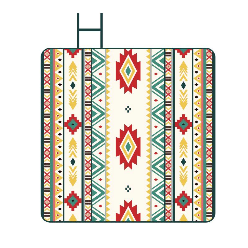 Camping Mat Waterproof Foldable Floor Mat Waterproof Blanket Easy-Clean Outdoor Camping Mat For Festival Travel Picnic