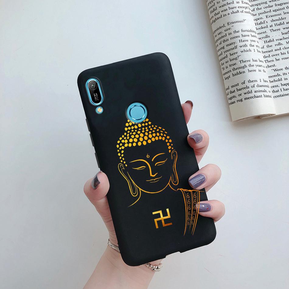 For Huawei Y6s 2019 Case Huawei Y9s Phone Case Fashion Flower Soft Silicone Back Cover For Huawei Y6 Pro 2019 MRD-LX2 Y 6S Etui