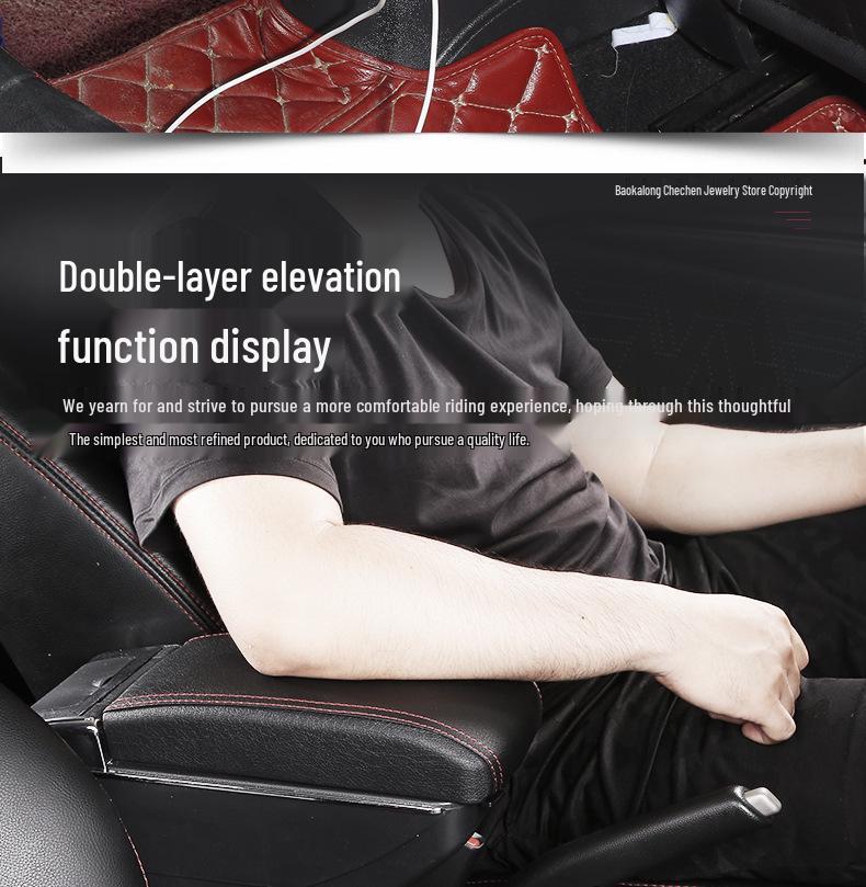 Special Central Armrest Box for Malaysia Perodua Bezza