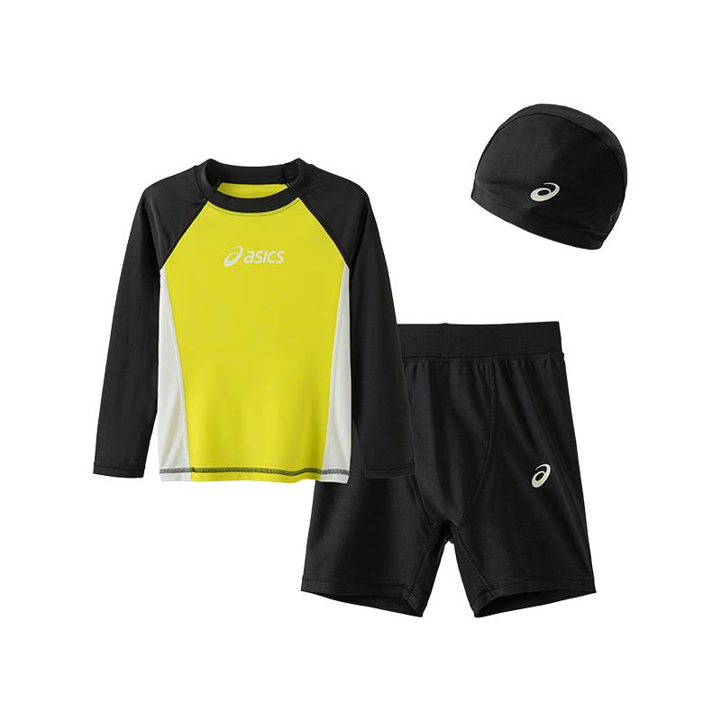 

Asics Kids UPF50+ Sun Protection Two-Piece Swimsuit & Hat Set 150