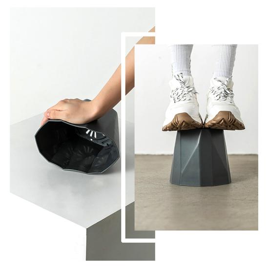 Plant Pot with Drainage Holes Decorative Planter with Matching Saucer Modern Flower Pot for Indoor Outdoor Use Pothos Aloe