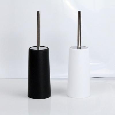 Stainless Steel Bath Cleaner Standing Stand Toilet Brush Toilet Brush Holder Set Cleaning Brush