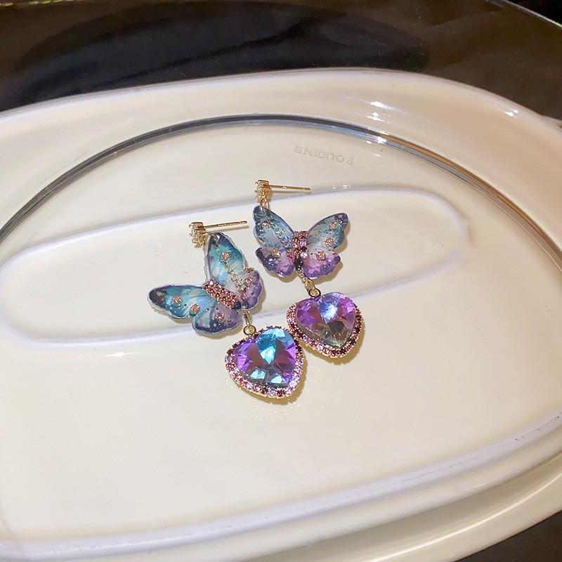 

Женские серьги GemChic, серьги-гвоздики с иглами, вставленными в цветы циркония, серьги-капли с кисточками, милые изысканные серьги, подарок на день рождения, Рождество