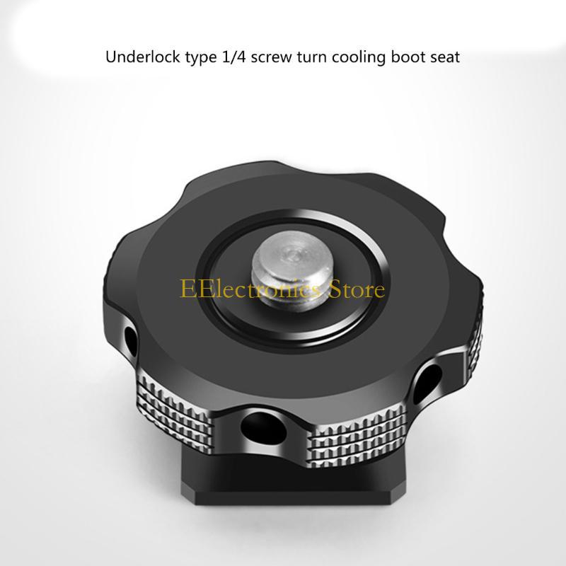 B03C Camera Cold Shoe Mount Adapter 1/4  Tripod Screw Adapter Flashing Shoe Mount for DSLR SLR Camera Cold Shoe Rig Accessories China Mainland