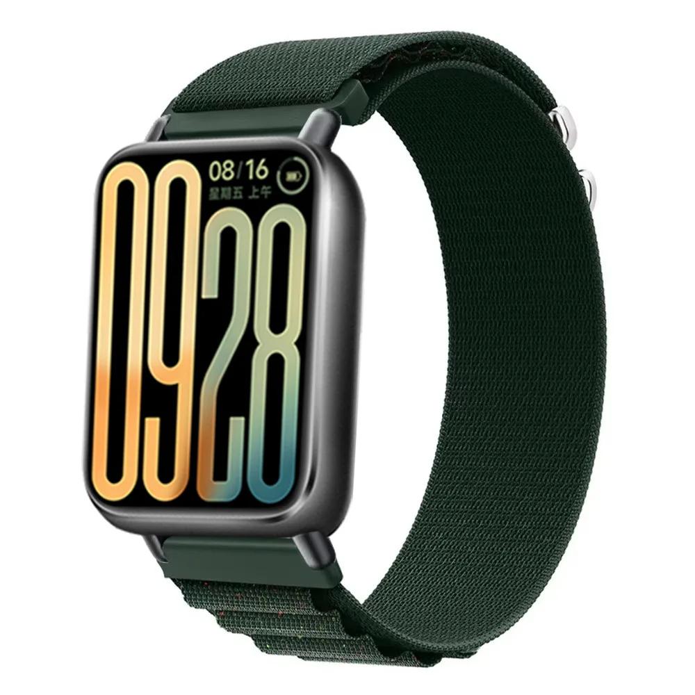 Nylonowy pasek Alpine Loop do Redmi Watch 4/5/6 Sport Oddychająca bransoleta Smartwatch do Xiaomi Mi Band 8 Pro/9 Pro Pasek Correa