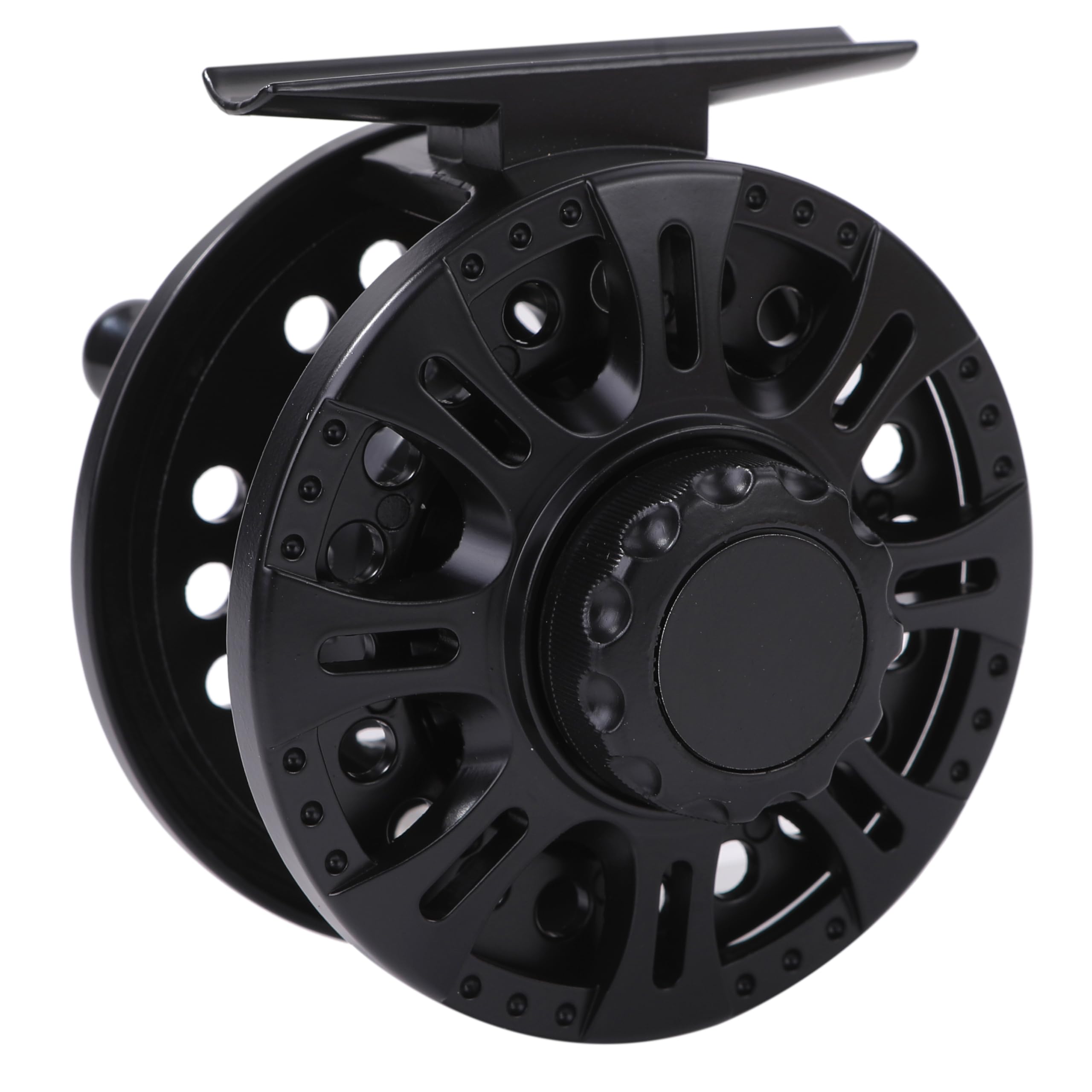 

COLGAI HVCE Graphite Large Arbor Fly Reel with Center Drag System, 3/4 чёрный