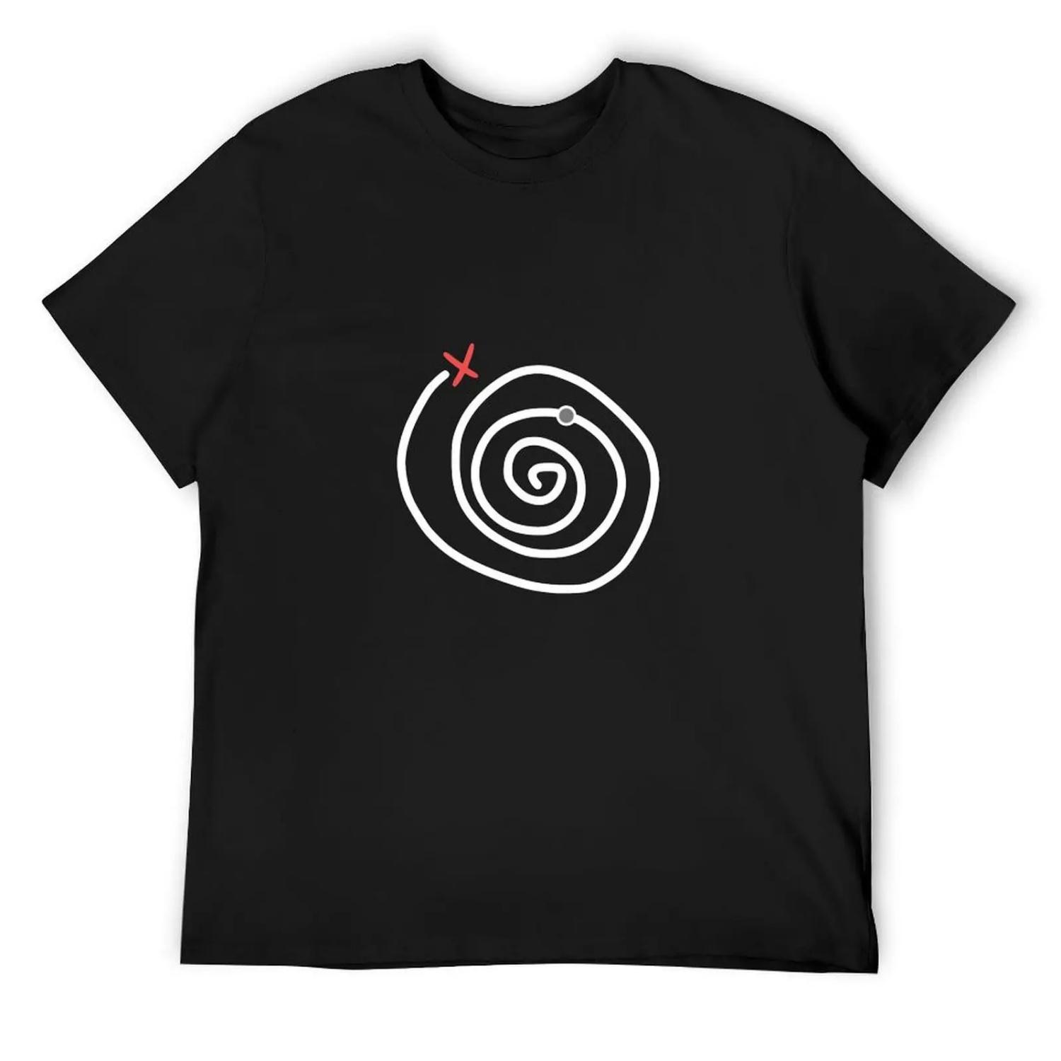

Life is Strange - Rewind spiral (black background) T-Shirt Clothing cheap stuff sublime mens white t shirts XXXXXL чорний