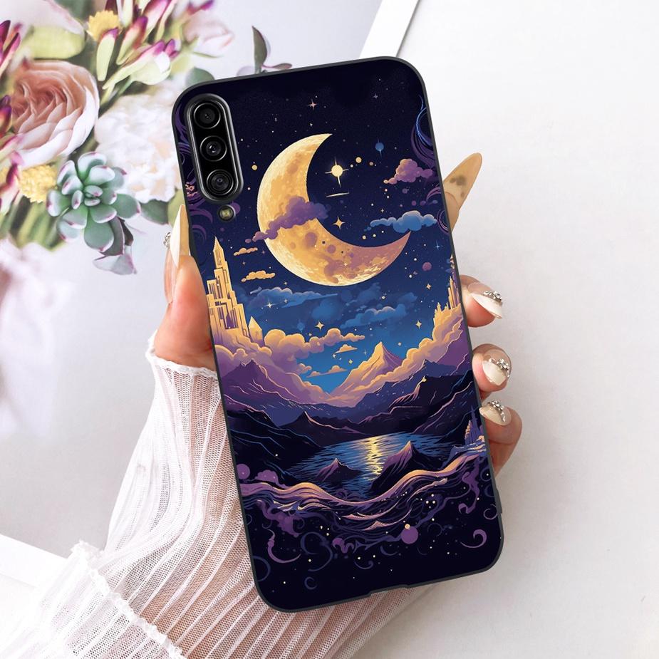 For Samsung Galaxy A90 5G Case SM-A908B Luxury Flowers Butterfly Painted Cover Soft Slim Phone Case For Samsung A90 A 90 5G Bags