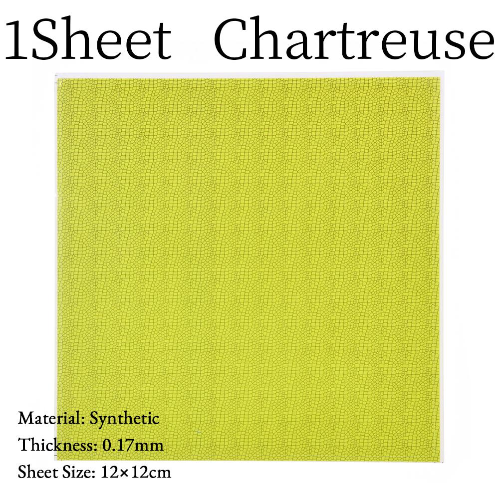 Matériau d'aile d'insecte réaliste - Biomimétique et imperméable - Enveloppe corporelle pour le montage de mouches - Pour les nymphes, les éphémères, les plécoptères, les leurres de pêche pour la truite et l'ombre