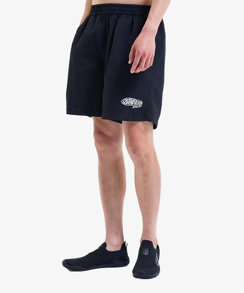 Baellob Men'S Packable Travel And Swim Shorts Black