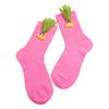 Funny Cartoon Socks Crazy Silly Socks with Braids Women Men Crew Socks with Sausage Lips Eyes for Party Daily Wear Birthday Festive Gifts