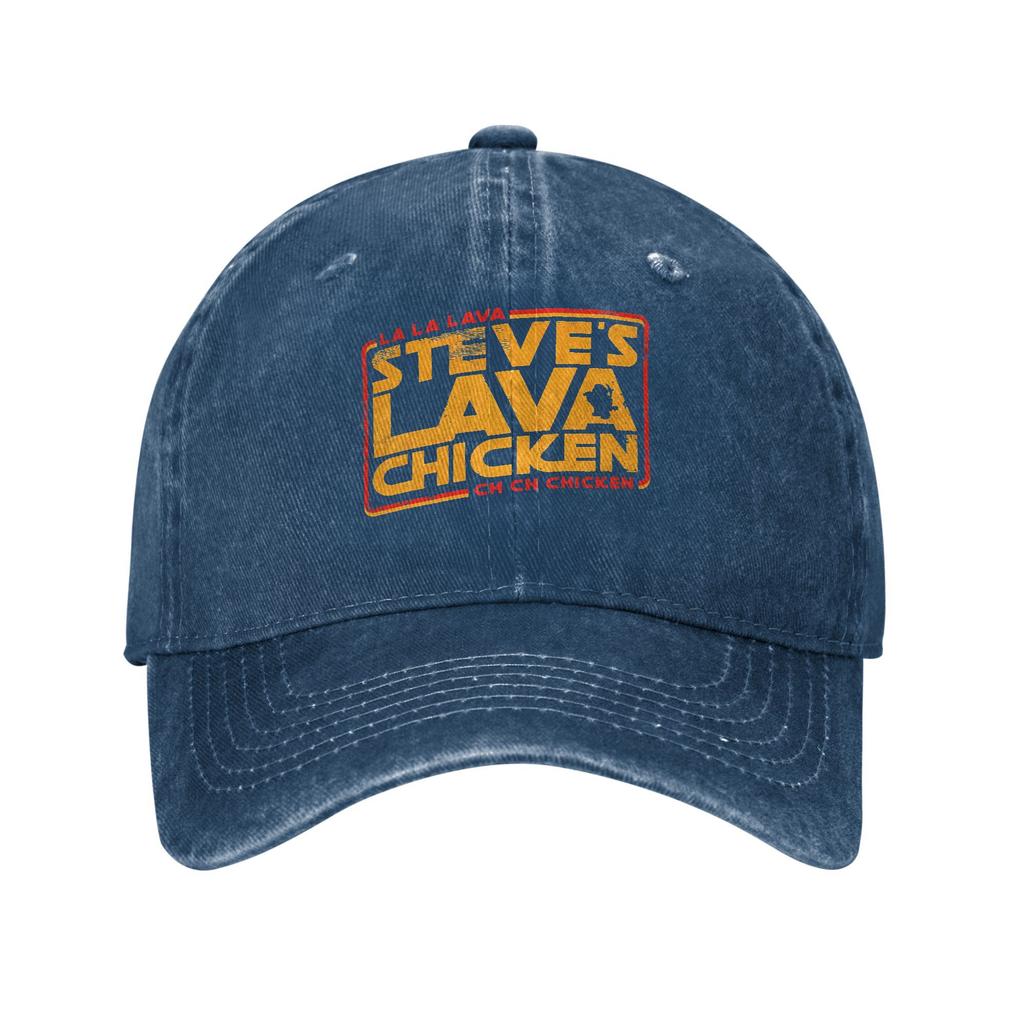 Summer Steve's Lava Chicken Baseball Cap Sun Wholesale Print Washed Trucker Hat Trendy Hiking Fishing Baseball Caps