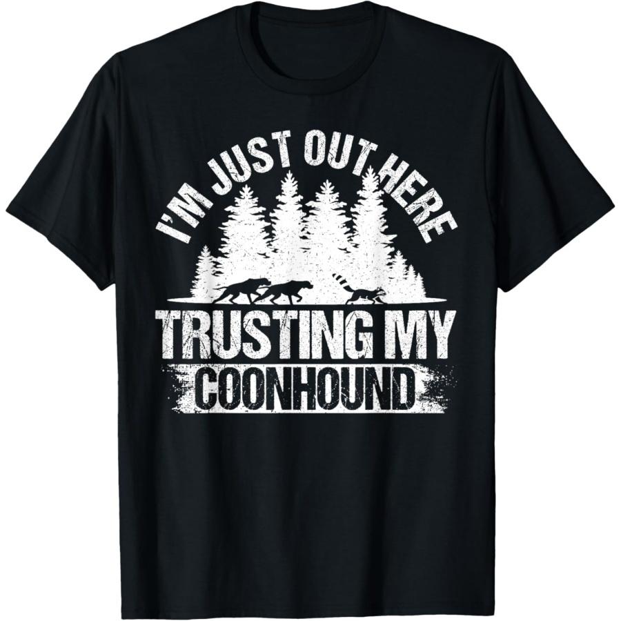 Raccoon Hunting Coon Hunter T-Shirt XXXXXL чёрный
