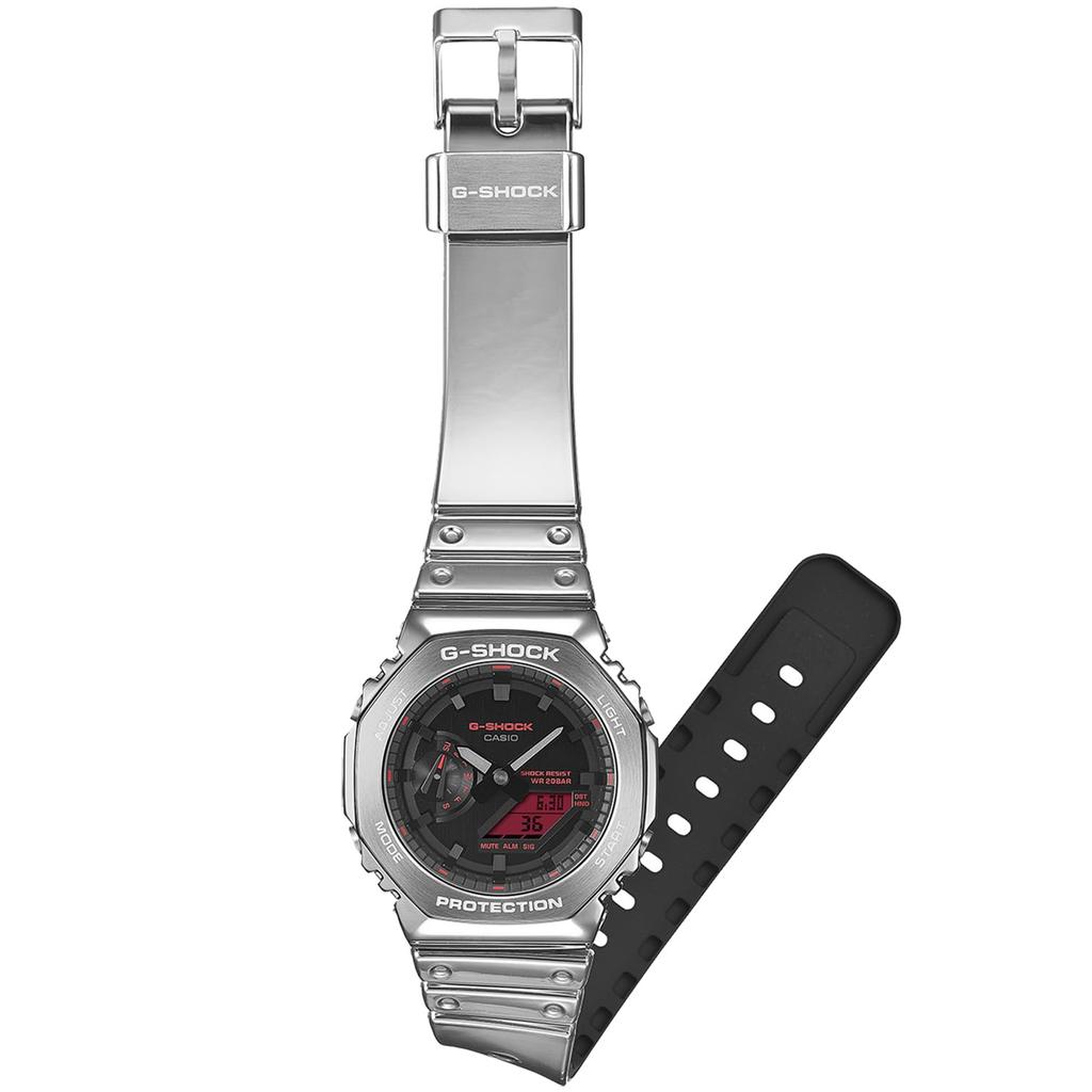 [Casio] G-Shock GM-2100YRA-8AJF Men's Silver Watch - Authentic Japanese Domestic Model, Durable & Stylish