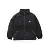 Down Jackets Men's Black Stand Collar Moderate Other AMJ14308-BK