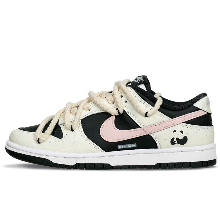 Nike Dunk Panda, Peach Oolong Low top Skateboard Shoes Men's White Peach DD1391-100(Team62-)