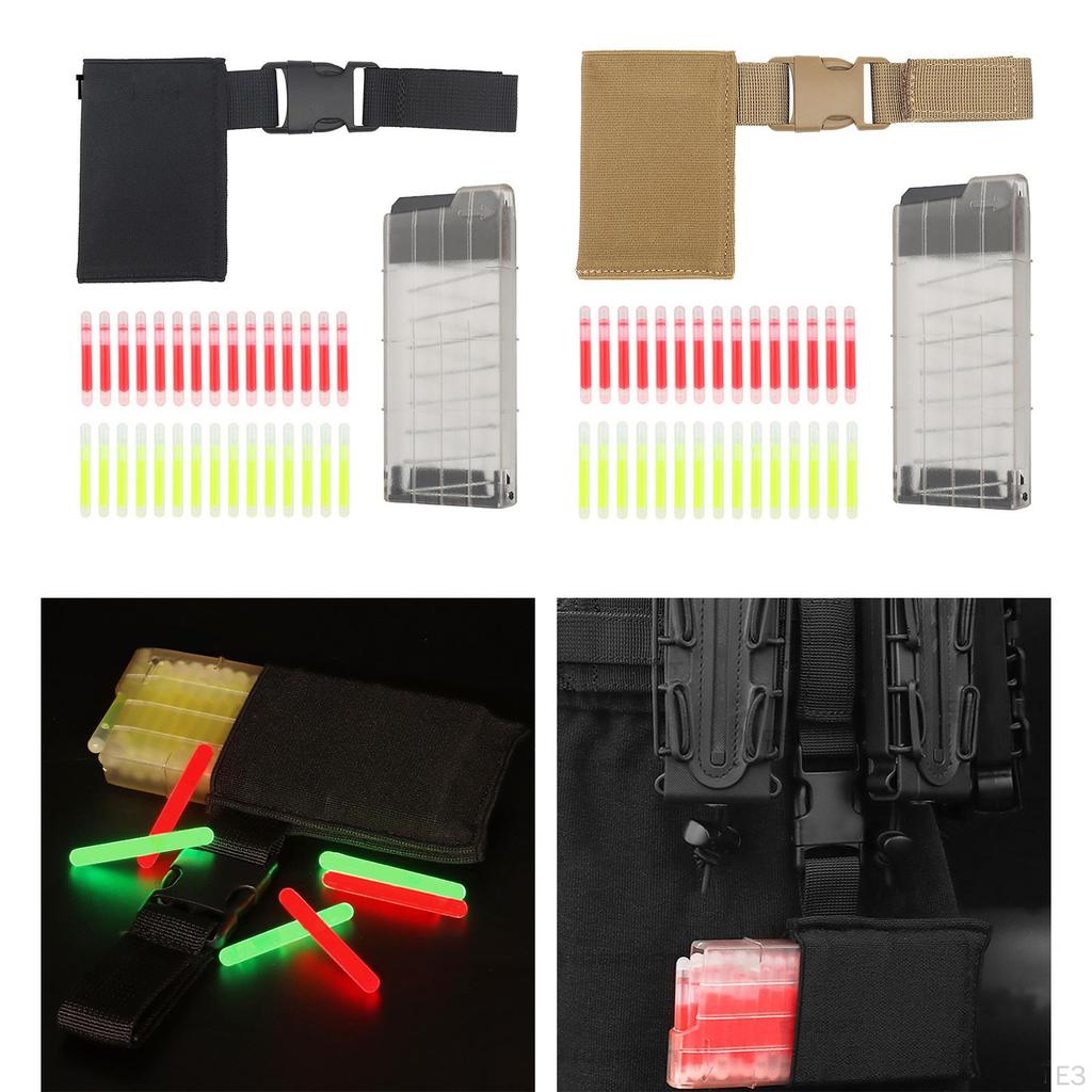 Emergency Glow Sticks for Marking and Signaling, Portable Labeling Tool with Sleeve