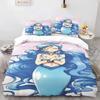 Cartoon Mermaid Melody Duvet Cover And Pillowcase Set For Adults And Boys Bedroom Decoration Single Double Large Size