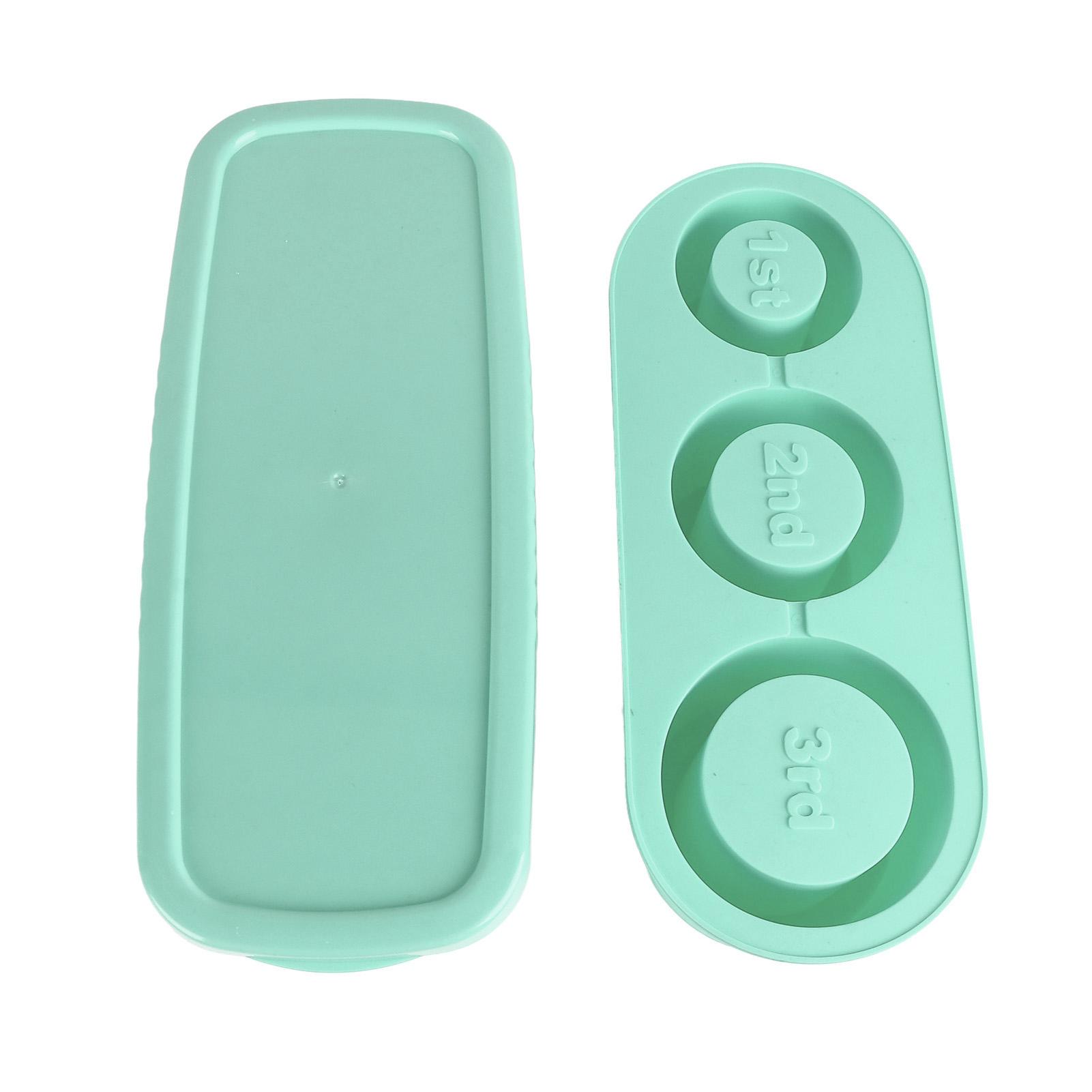 

Silicone Tray Easy Release s Mak with Spill Resistant Removable Lid Bin for Cocktail Tea Coffee