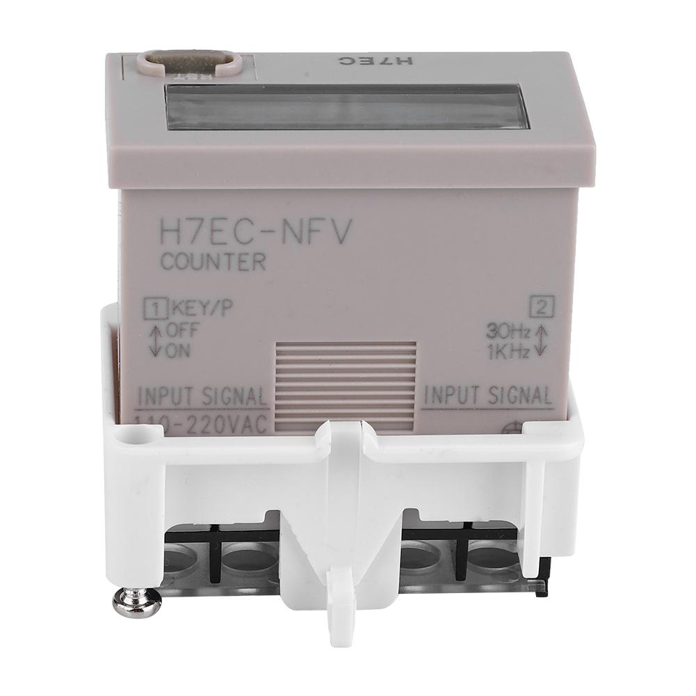 

H7EC NFV AC 110220V Цифровой электрический счетчик-сумматор с 8-разрядным ЖК-дисплеем
