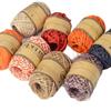 24Roll 3/5/10Meter Colorful Hemp Rope 3-Strand Gifts Packing String Decor Handmade Crafts Hessian Cord Natural Diy Vases Decor