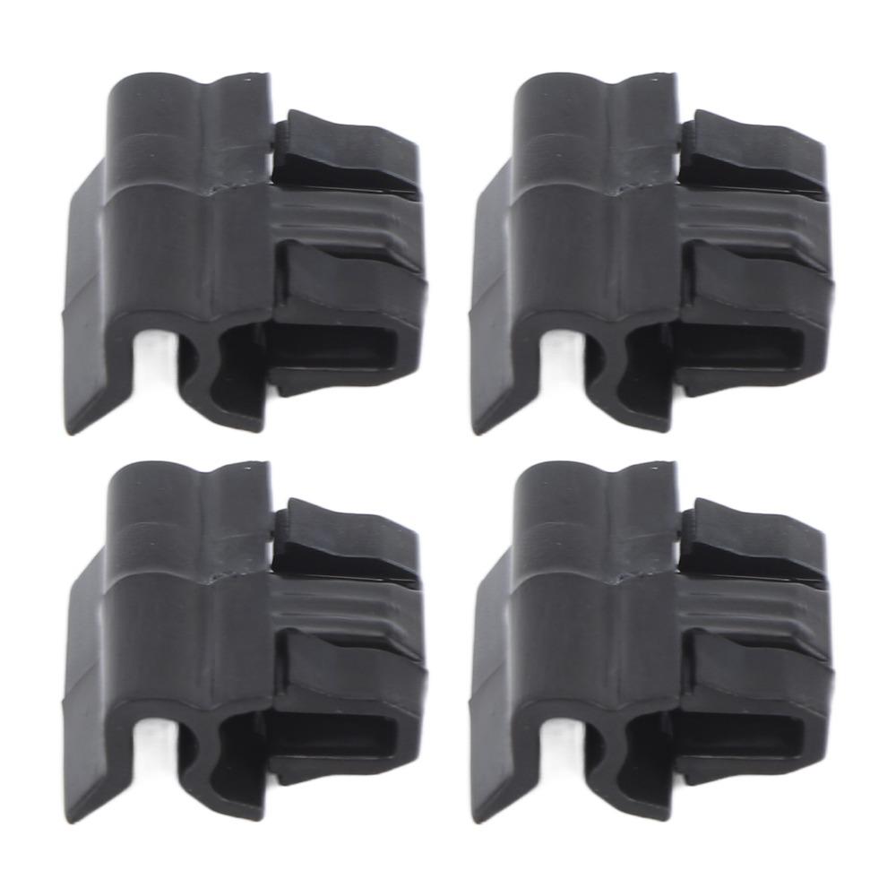 4pcs Set 1106961 00 C Front Bumper Buckle for Tesla Model 3 2017 To 2023 Vehicle Maintenance