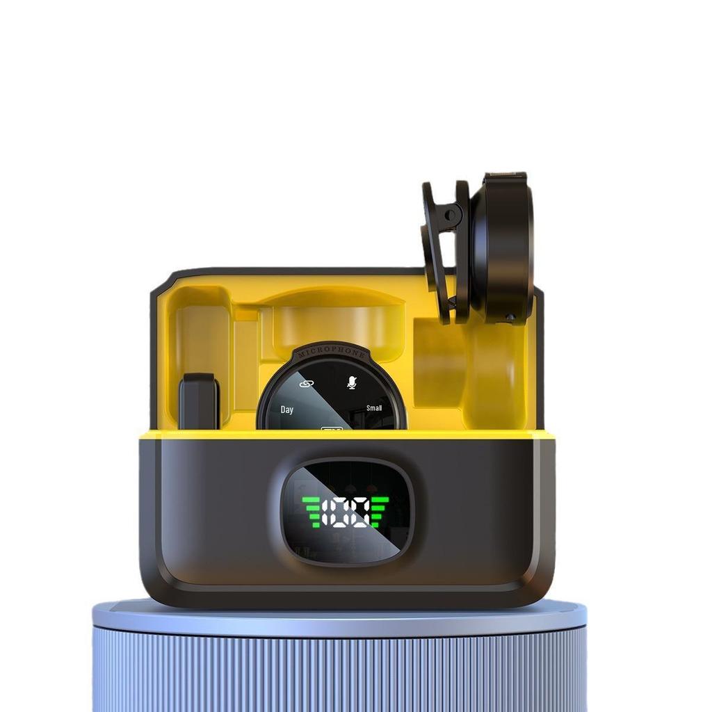 Premium Wireless Lavalier Microphone for Outdoor Streaming, Interviews & Noise-Reduced Recording