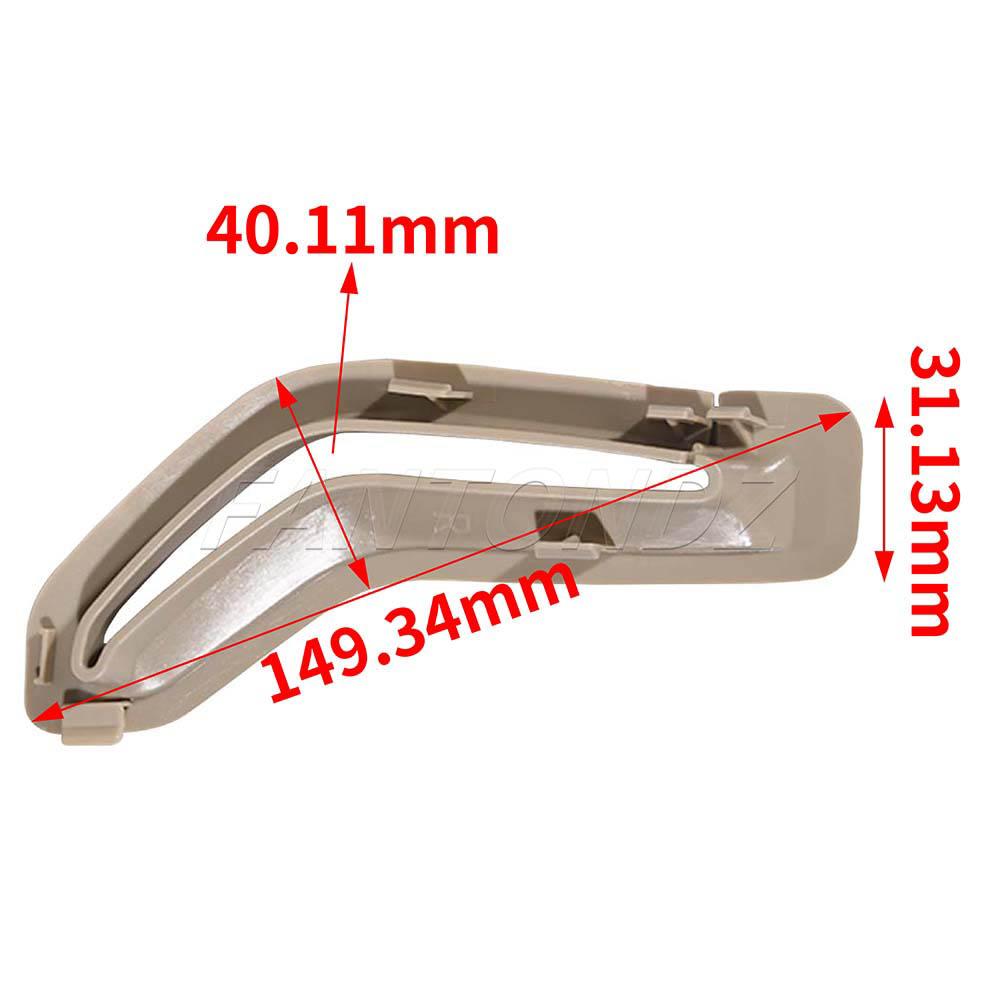 39885877 39885875 Left Right Seat Belt Retractor Guide Ring Belt Selector Gate Seat Belt Trim Cover For Volvo S80 XC90