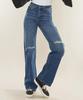 KANCAN Ultra High-Waisted Flare Jeans Ariena D