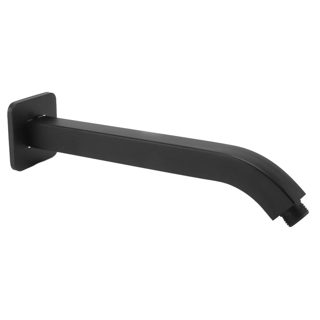 Duscharm Quadratisch Messing Wandmontiert Rostfrei 10 Zoll Duschkopf Verlängerungsarm für Badezimmer