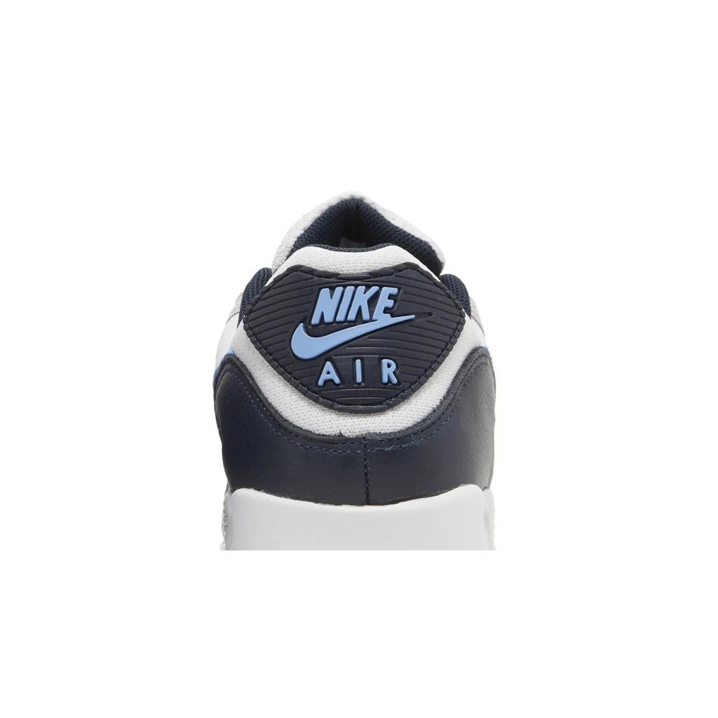 Nike Air Max 90 'UNC' (Unisex) White / Pure Platinum / Dark Obsidian / University Blue Casual Shoes DQ4071 101