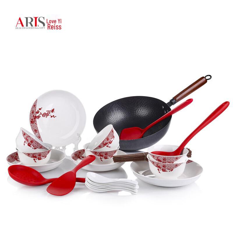ARIS 27-Piece Chinese Ceramic Tableware Set