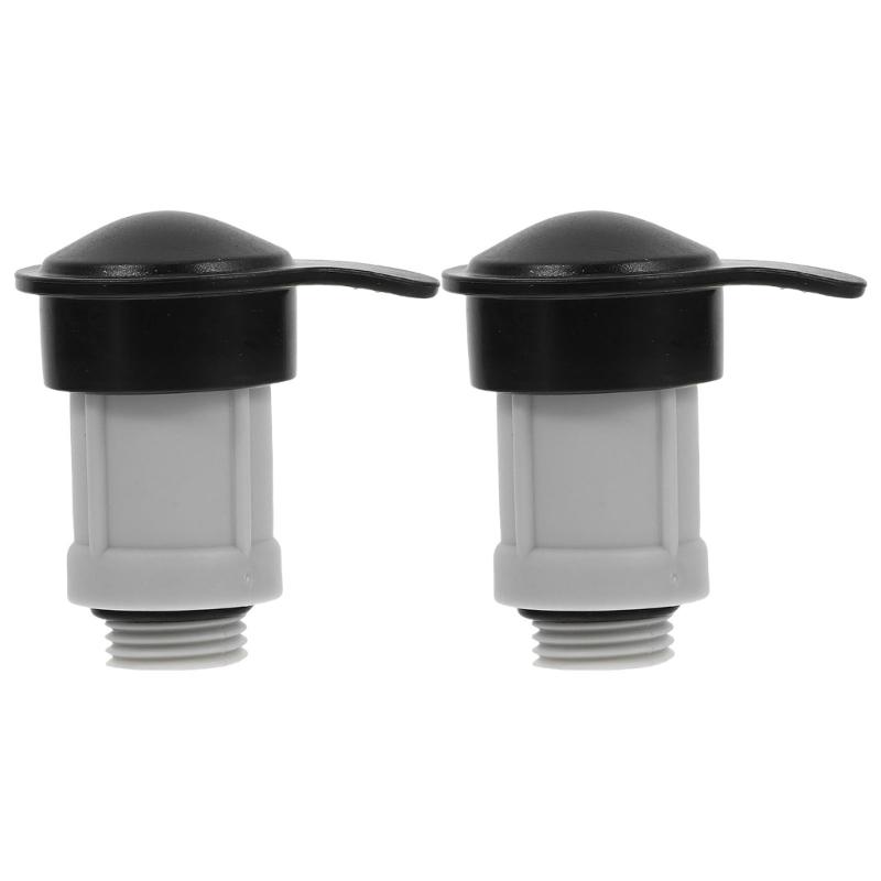 2Pcs 12363 12373 Air Jet Valves & Caps Ground Pool Air Injection Valves Replacement Caps Pool Air Injector Cover Easy to Use