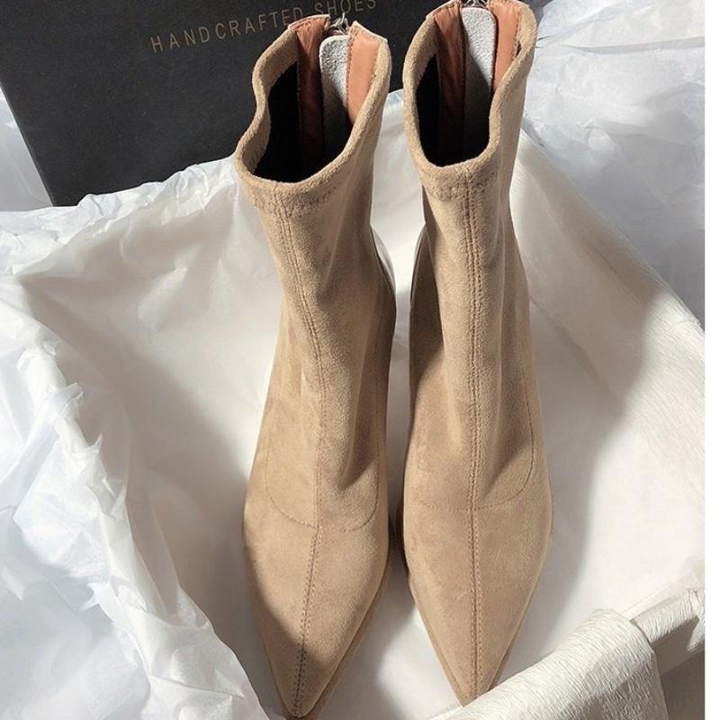 Fashion High Quality Women's Hot Selling Comfortable and Warm Boot Women's Ankle Boots Fashion Sexy Pointed Toe Shoes for Women