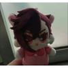 Stuffed 10cm Anime Dandadou Ayase Momoko Cute Cotton Doll Backpack Pendant Ornament or Kids Adults Birthday Gift