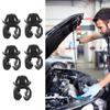 5Pcs Auto Motorhaube Stange Haube Unterstützung Prop Bleiben Clip Halter Clamp 1180216 Für Vauxhall Opel Astra G Zafira EINE Omega B Combo C