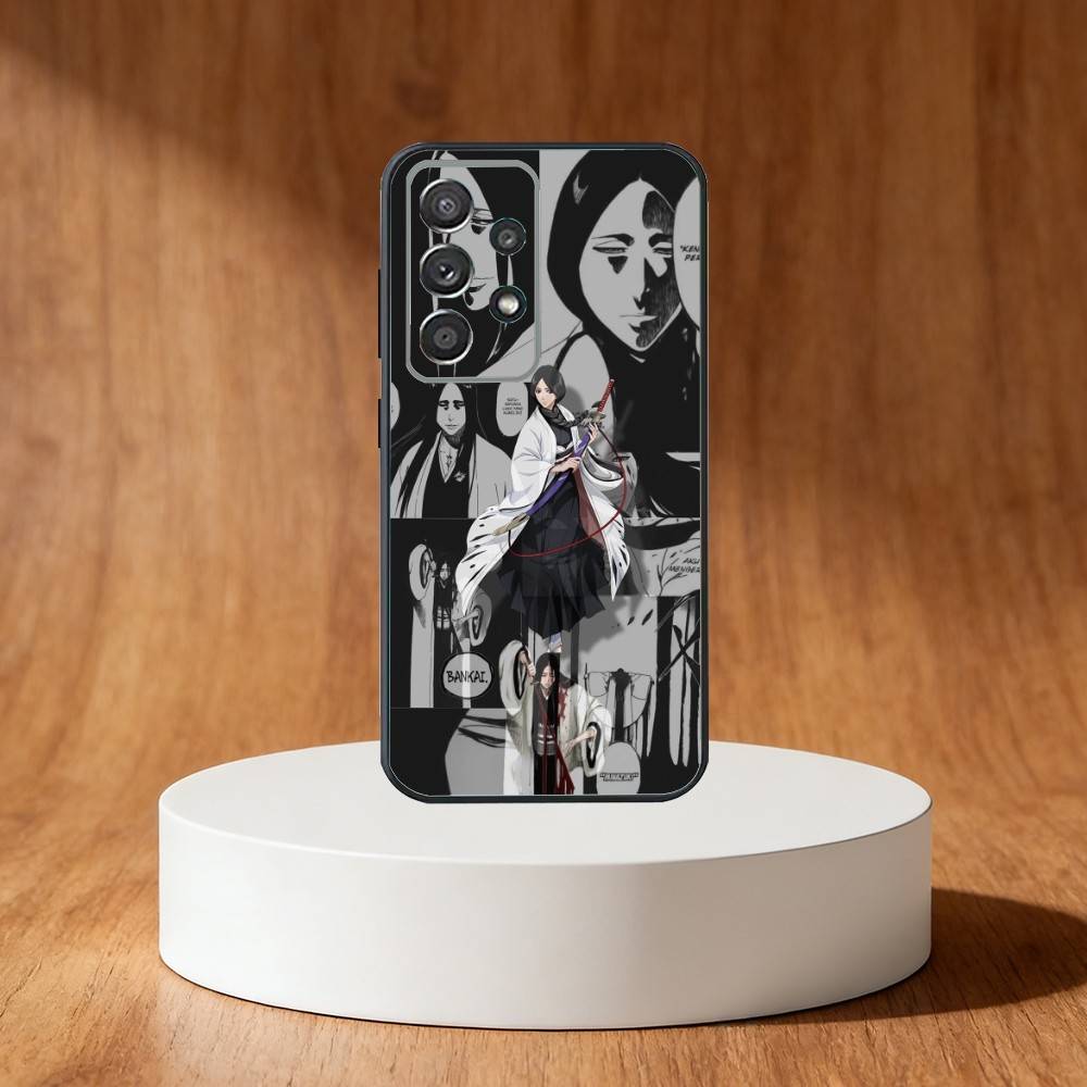 

Unohana R-Retsu B-Bleaches Phone Case For Samsung S25,S24,S21,S22,S23,S30,Ultra,S20,Plus,Fe,Note,10,9,5G Black Cover Samsung S22plus5G