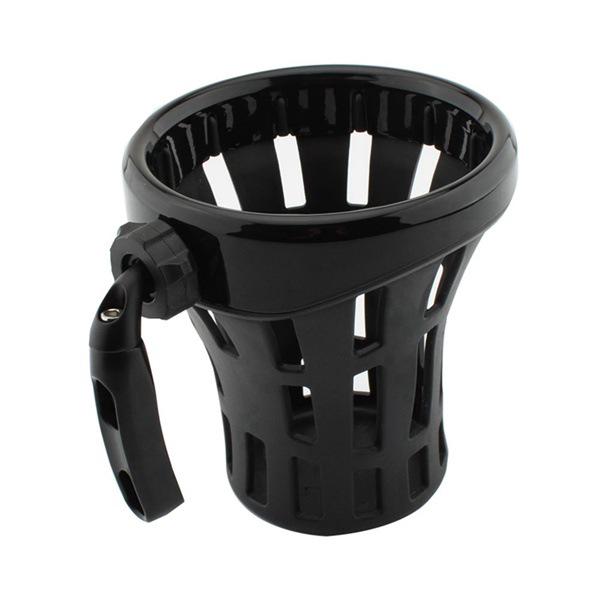 Large Universal Cup Holder for Harley & Honda Motorcycles – Water Bottle & Beverage Mount