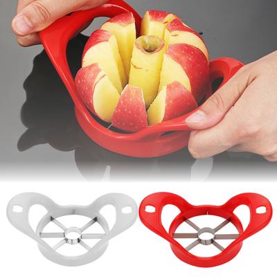 Fruit Cutter Stainless Steel Blade 8-piece Apples Slicer Easy To Clean Pears Cutter Corer for Home Kitchen