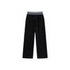 New Gray Casual Pants Women's Autumn Lazy Drape High Waist Straight Pants Slim Loose Drawstring Sweatpants