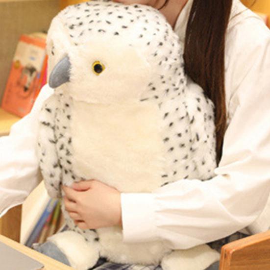 20/30/50cm Owl Plush Toy Simulation Soft Feather Fluffy Animal Doll Sofa Ornament