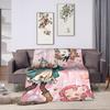 Witch Hat Atelier Warm Blanket Picnic Plush Throw Blanket Funny Bedroom Flannel Bedspread Sofa Bed Cover