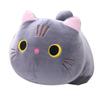 Cute Chubby Cat Plush Doll Soft Cute Cat Rag Doll Children Soothing Cylinder Throw Pillow Birthday Gift