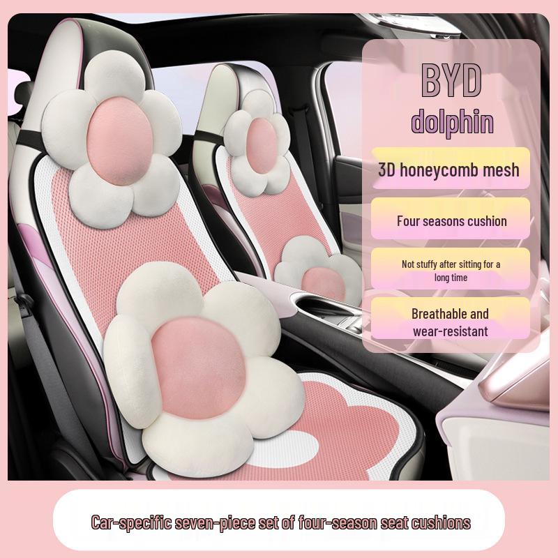 NNGY Seat Cushion: Fashionable, sporty, all-season cover for BYD Dolphin cars.