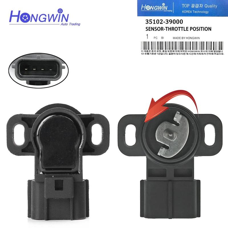 OEM NO.35102-39000 Throttle Position Sensor TPS Sensor Fits Kia Sedona Sorento 02-06 Hyundai Kia motor 35102 39000,3510239000