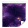 Watercolor Galaxy Wallpaper Indigo, Purple, Navy Blue and Plum 50x1000