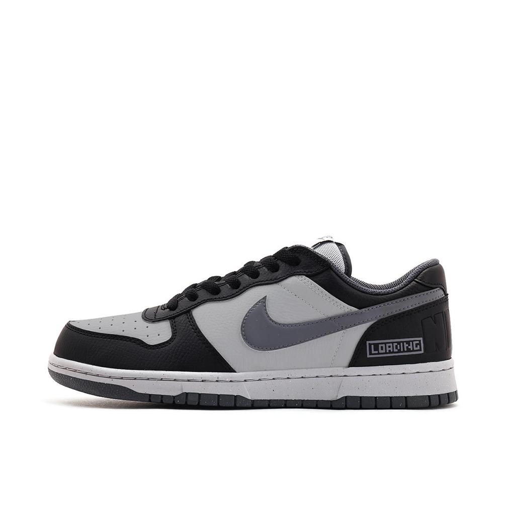 Nike Big Coverage Slip Resistant Abrasion Resistant Low top Skateboard Shoes Unisex Gray 355152-017(Team59-SBOX)